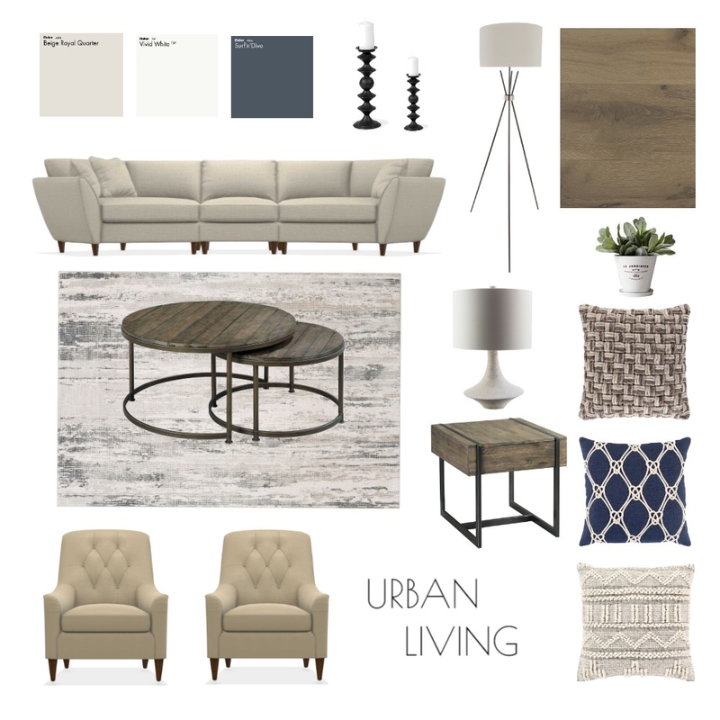 URBAN LIVING Mood Board by Design Made Simple on Style Sourcebook