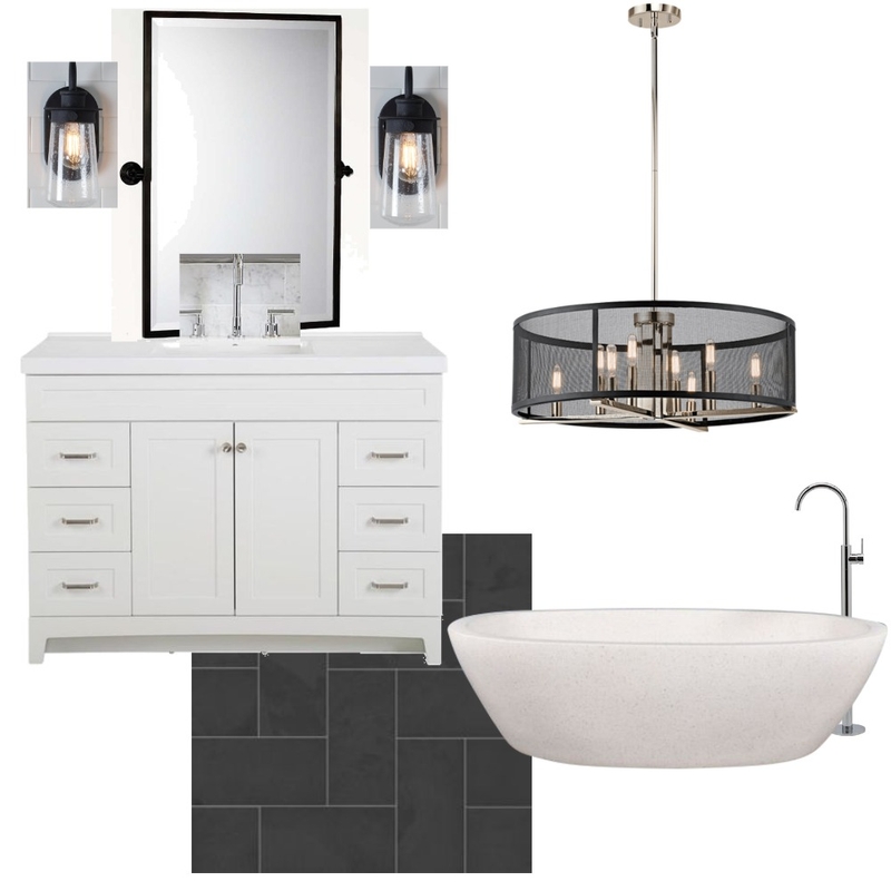 Bock Master Bathroom II Mood Board by Nest In-Style on Style Sourcebook