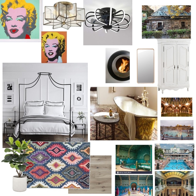 Turkish Bath AirBnB Bp, BEDROOM Mood Board by ogorgenyi on Style Sourcebook
