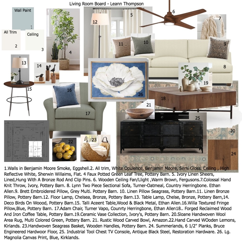 Living Room Mood Board Mood Board by LeannT on Style Sourcebook