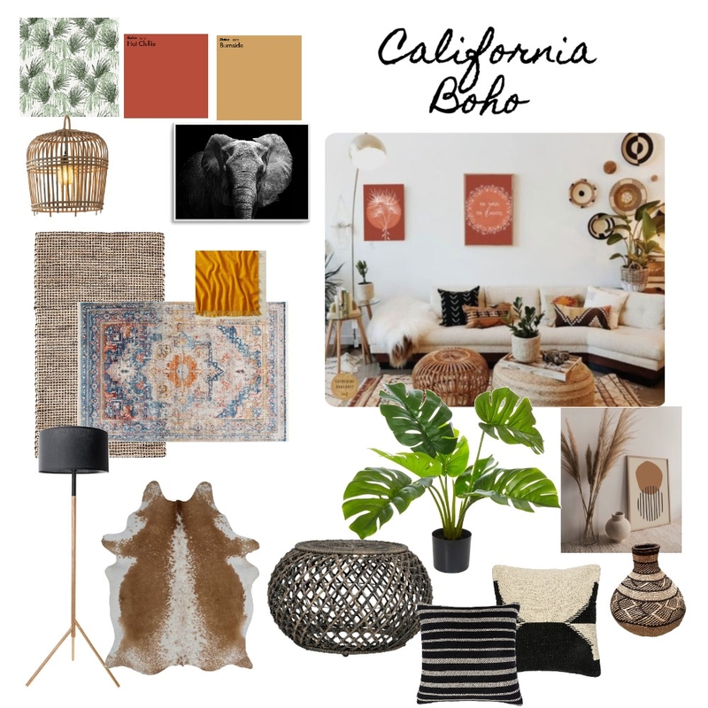 Boho Chic Mood Board by stephanimeyer on Style Sourcebook