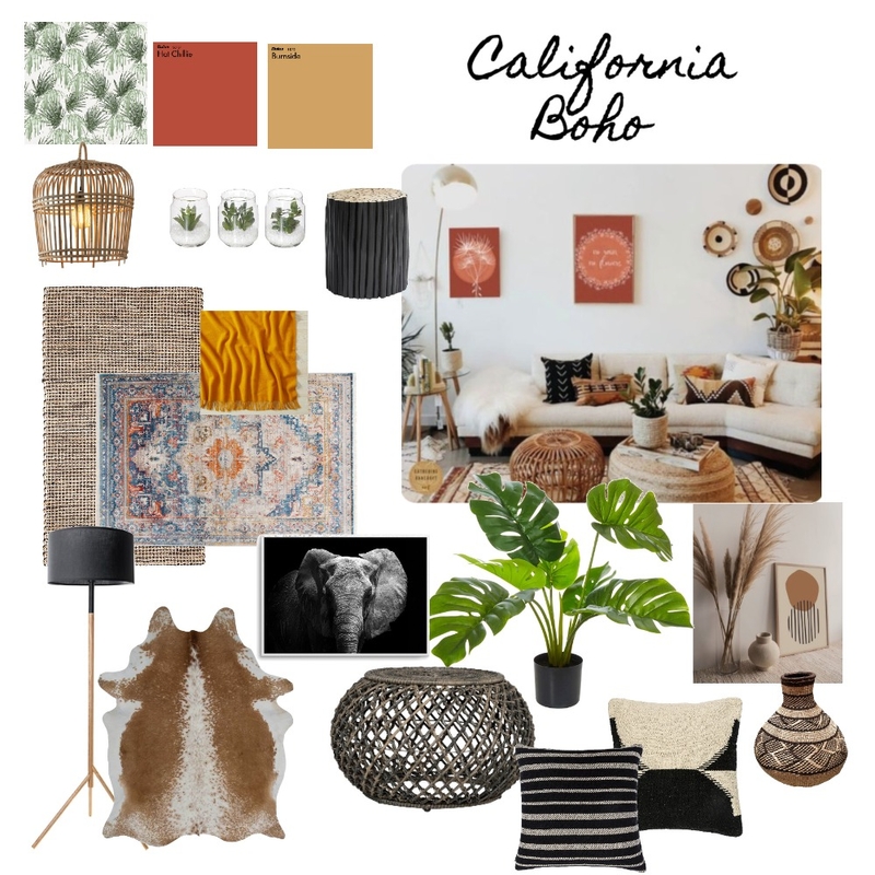 Boho Chic Mood Board by stephanimeyer on Style Sourcebook