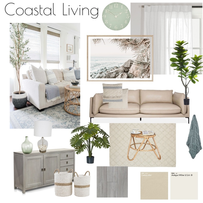 Coastal Living Mood Board by Tyisha on Style Sourcebook