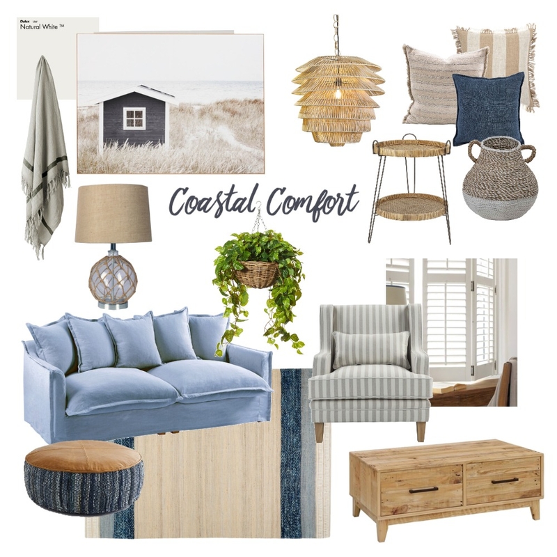 Coastal comfort Mood Board by Kate Alexander on Style Sourcebook