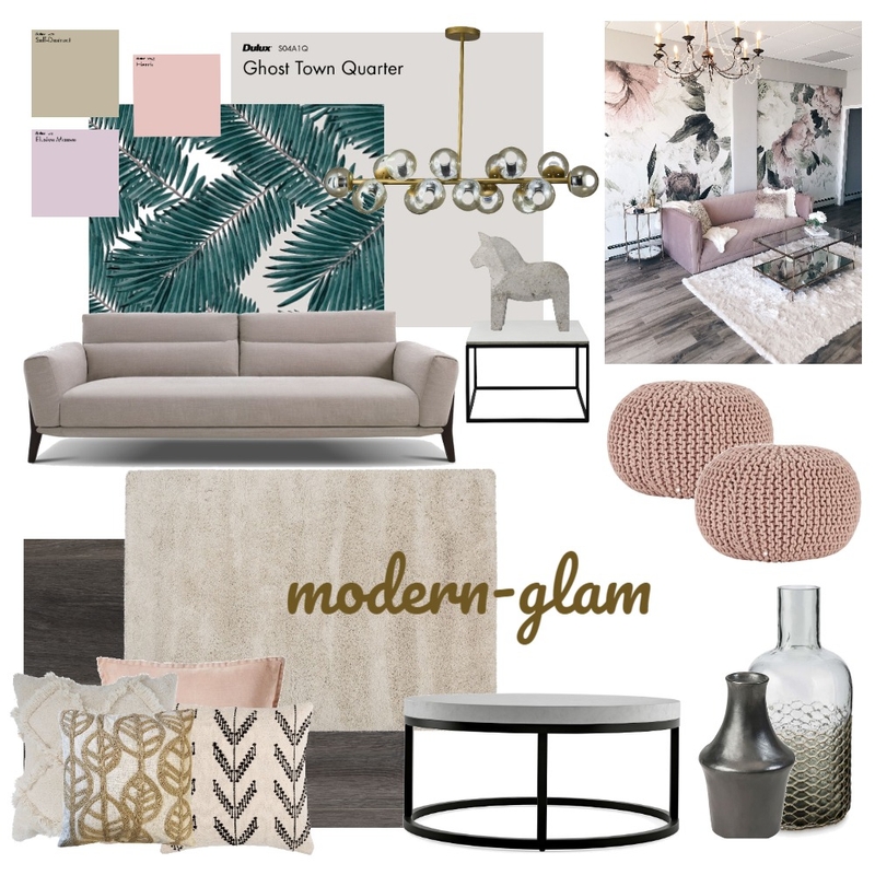 Modernglam Mood Board by MeghaG on Style Sourcebook