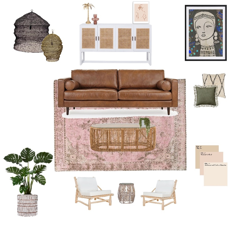 Boho Abode Mood Board by Southern Palm Interiors on Style Sourcebook