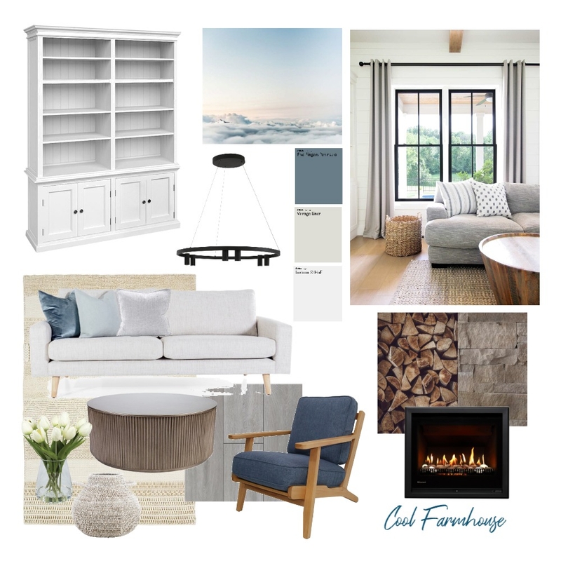 Cool Farmhouse Mood Board by Mariana Bueno on Style Sourcebook