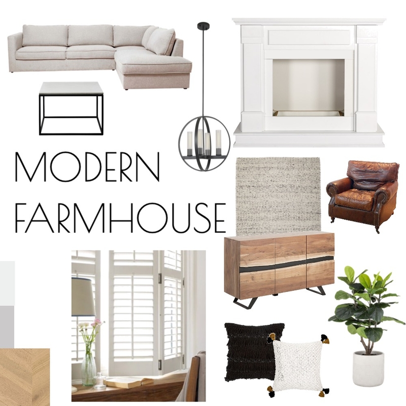 MODERN FARMHOUSE Mood Board by FigureFitMiss on Style Sourcebook