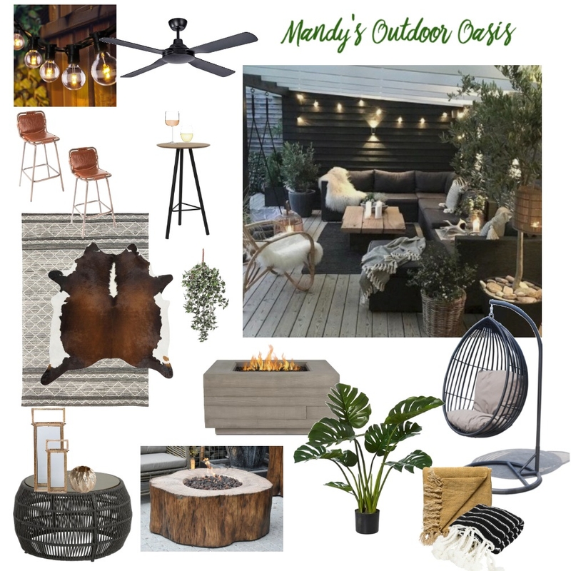 Mandy's Outdoor Oasis Mood Board by stephanimeyer on Style Sourcebook