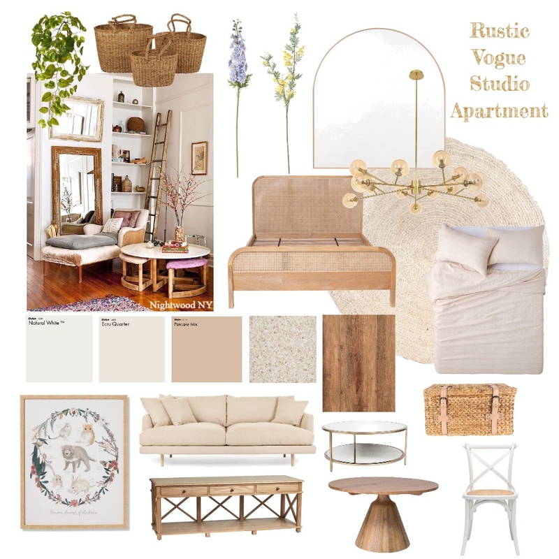 Rustic Vogue Mood Board by Madameclaude on Style Sourcebook