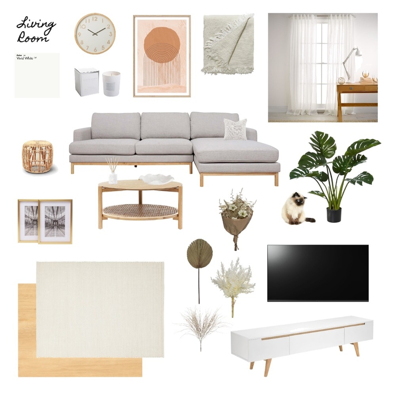 Living room Mood Board by ireneephaan on Style Sourcebook