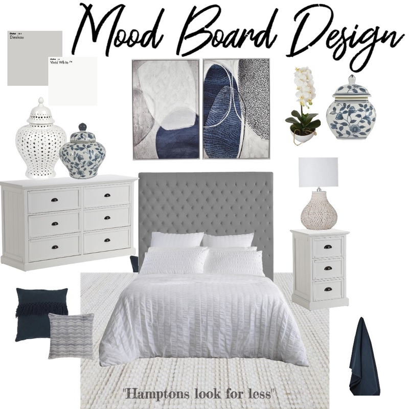 Hamptons Look For Less. Mood Board by Amanda Lee Interiors on Style Sourcebook