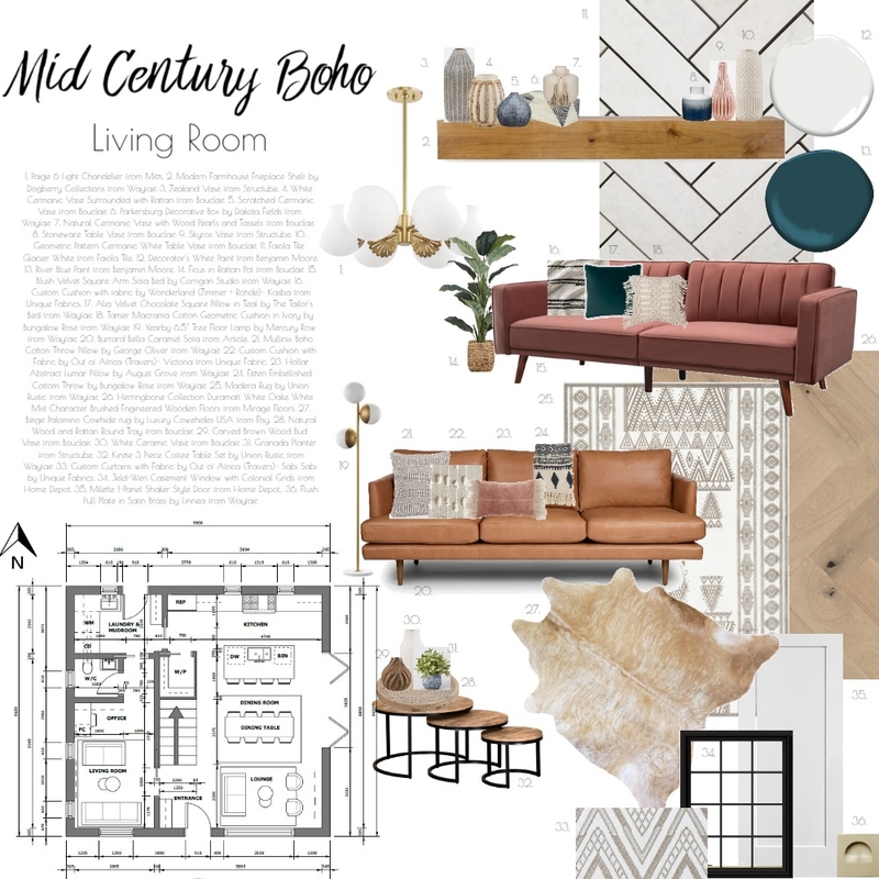 Assignment 9- Living Room Mood Board by cped011 on Style Sourcebook