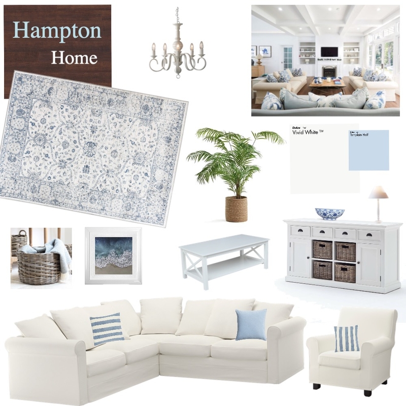 Hampton Home Mood Board by ashhnicc on Style Sourcebook