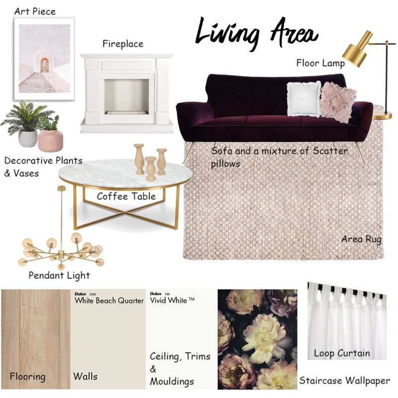 Mod 9 Living Area Mood Board by Anita Jenni on Style Sourcebook