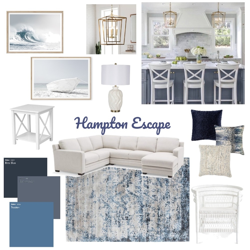 Hampton Escape Mood Board by kgermain on Style Sourcebook