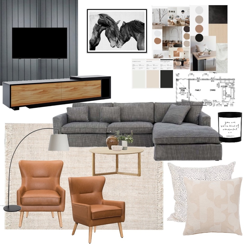 Elle Mood Board by Oleander & Finch Interiors on Style Sourcebook