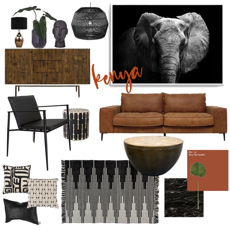 Kenya Mood Board by BortnakIvana on Style Sourcebook