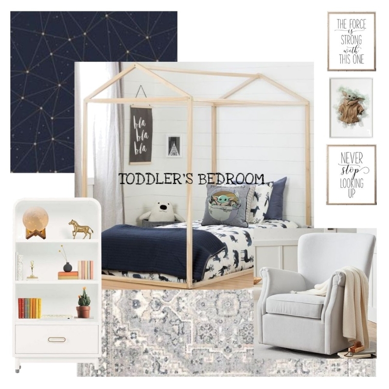Padawan Funland Toddler Bedroom Mood Board by Corine E. Phillips on Style Sourcebook
