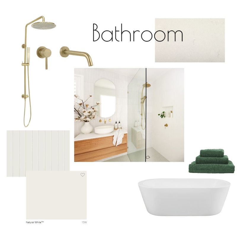 Main Bathroom Mood Board by annalouise on Style Sourcebook