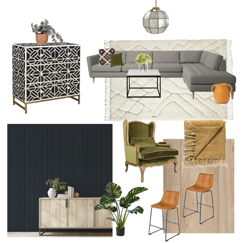 Madison Armstrong // Living Room #2 Mood Board by Lauren Thompson on Style Sourcebook