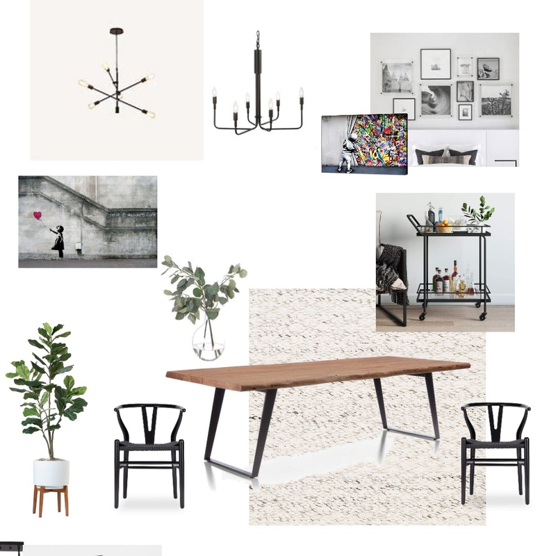 Dining Room Mood Board by Carriebutz@yahoo.com on Style Sourcebook