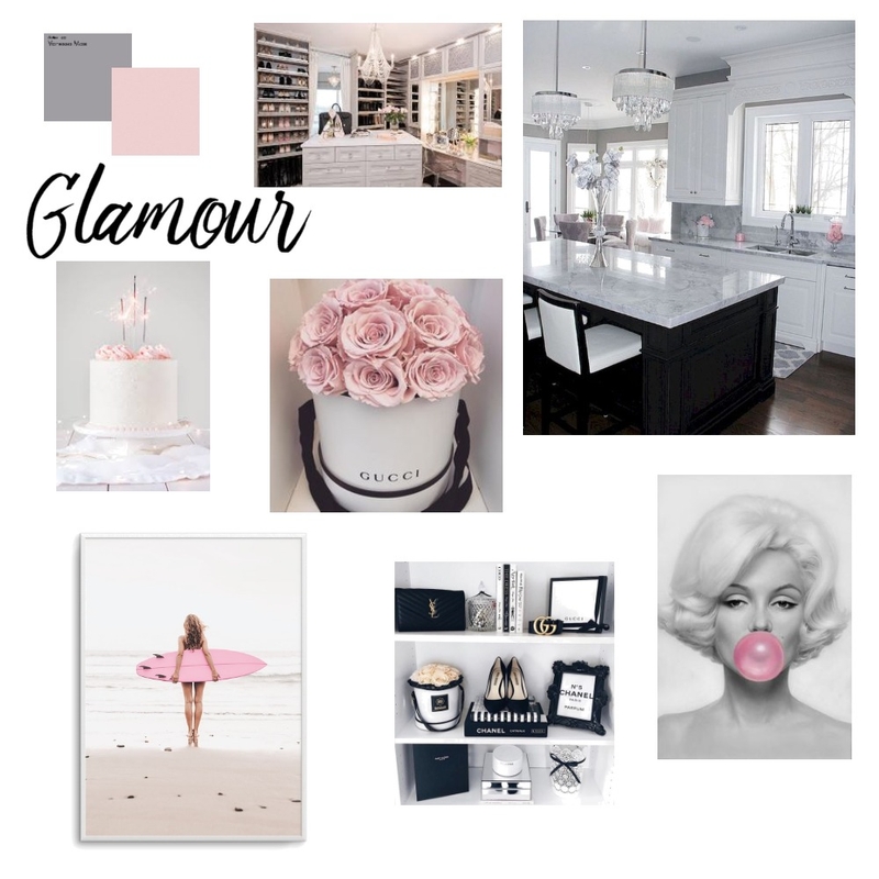 Modern Glam Mood Board by Shandoll on Style Sourcebook