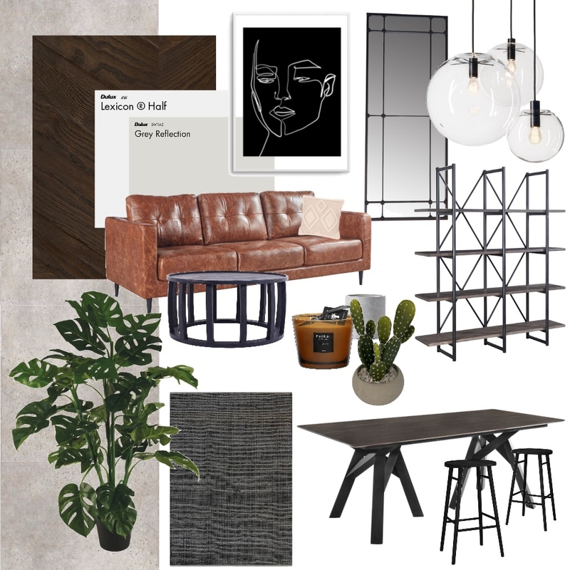 industrial dining room Mood Board by abbyawilliams on Style Sourcebook