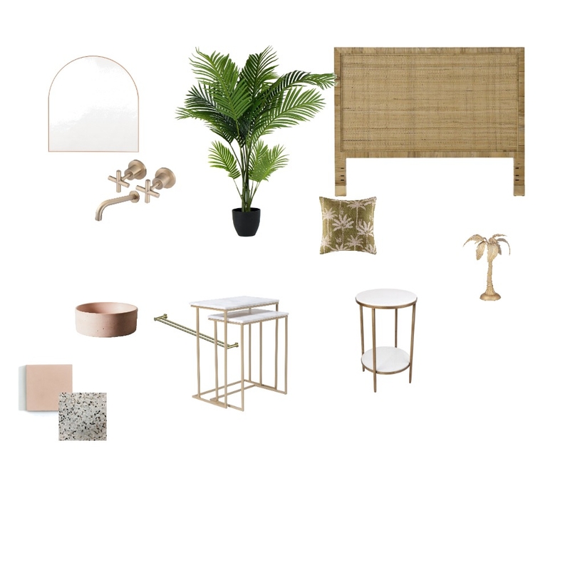 Palm Springs Pacific Suite Styling Mood Board by The Mid Pac on Style Sourcebook