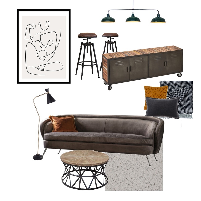 Concept board - Industrial Mood Board by CarlyCook on Style Sourcebook