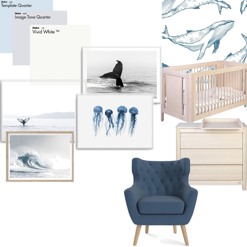 Nursery Mood Board by Freyja Giese on Style Sourcebook