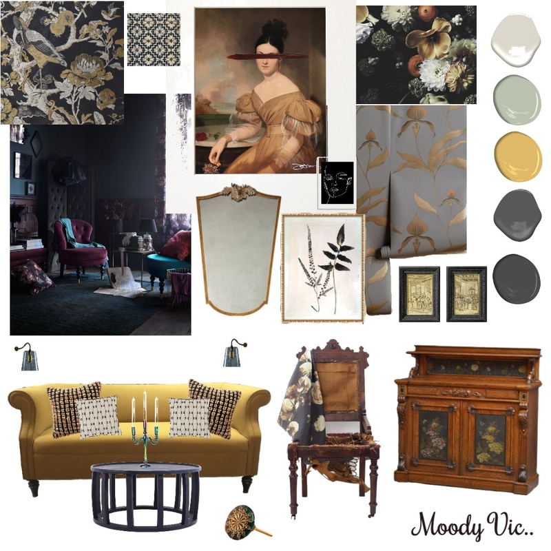 Moody Vic Mood Board by jjollyman on Style Sourcebook