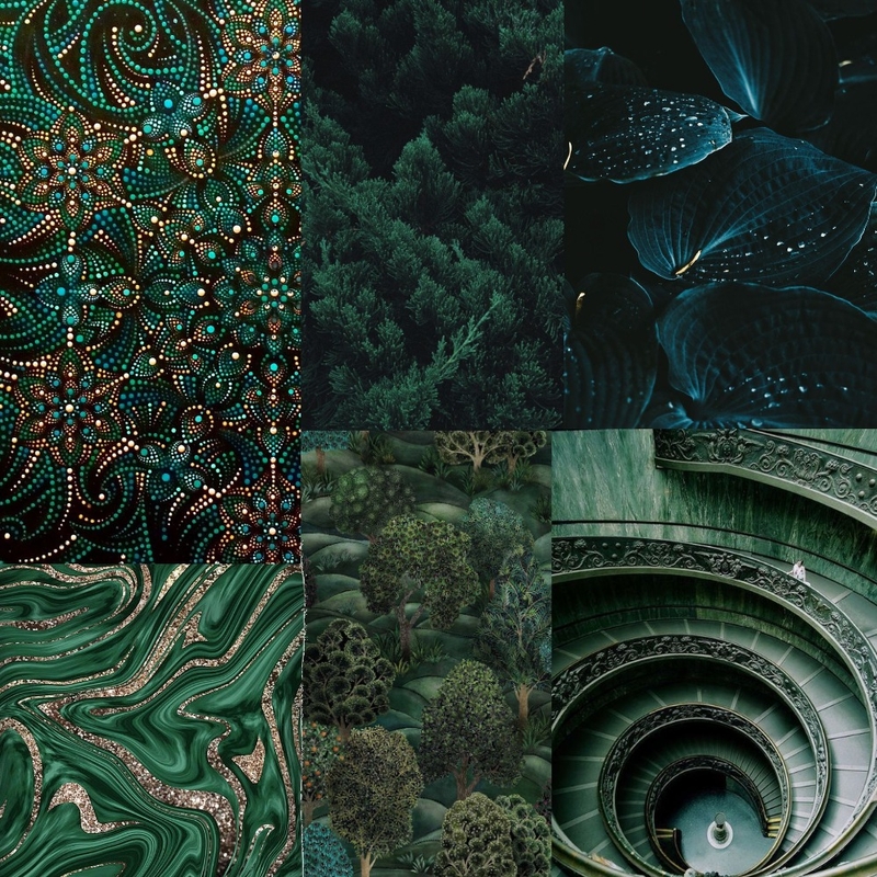 Emerald Colour Inspiration Mood Board by MichelleDavies on Style Sourcebook