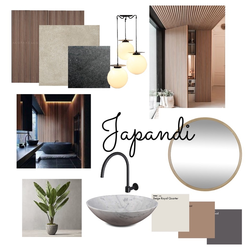 Japandi Mood Board by baxterkel on Style Sourcebook