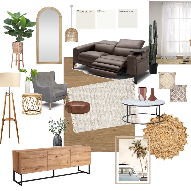 Living room neutral cali cool Mood Board by NatalieDee on Style Sourcebook