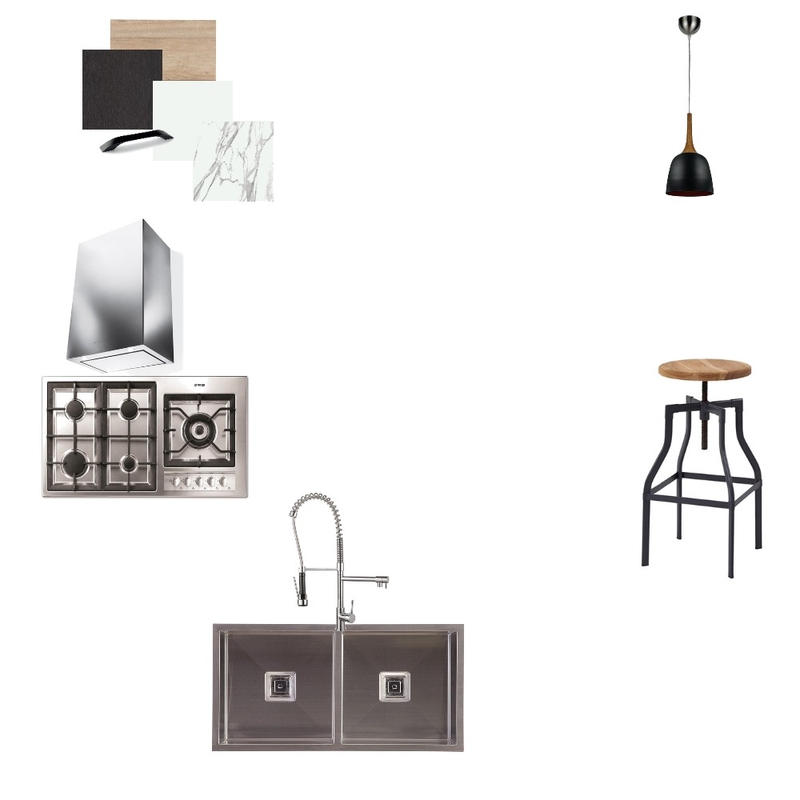 Achromatic Kitchen Mood Board by neatbydesign on Style Sourcebook