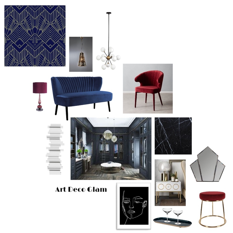 Art Deco Mood Board by BreeSutherland on Style Sourcebook