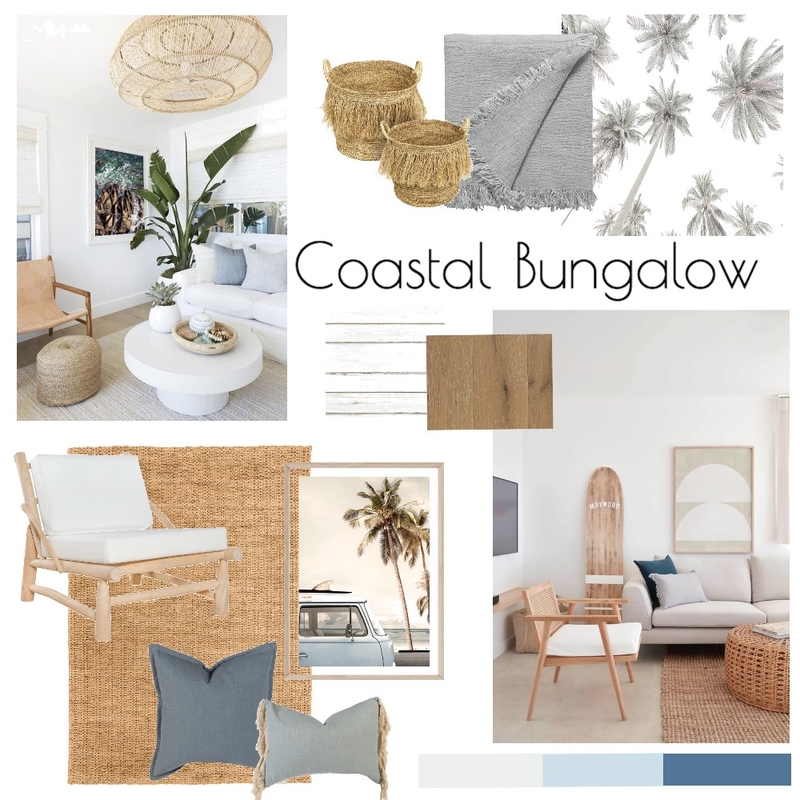 Coastal Bungalow Mood Board by Darian Mleynek on Style Sourcebook