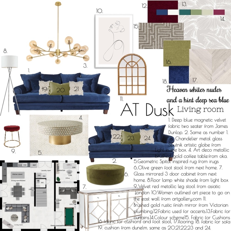 At dusk Living room Mood Board by Rosieevans on Style Sourcebook