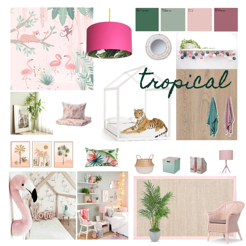 Tropical Mood Board by evasky on Style Sourcebook