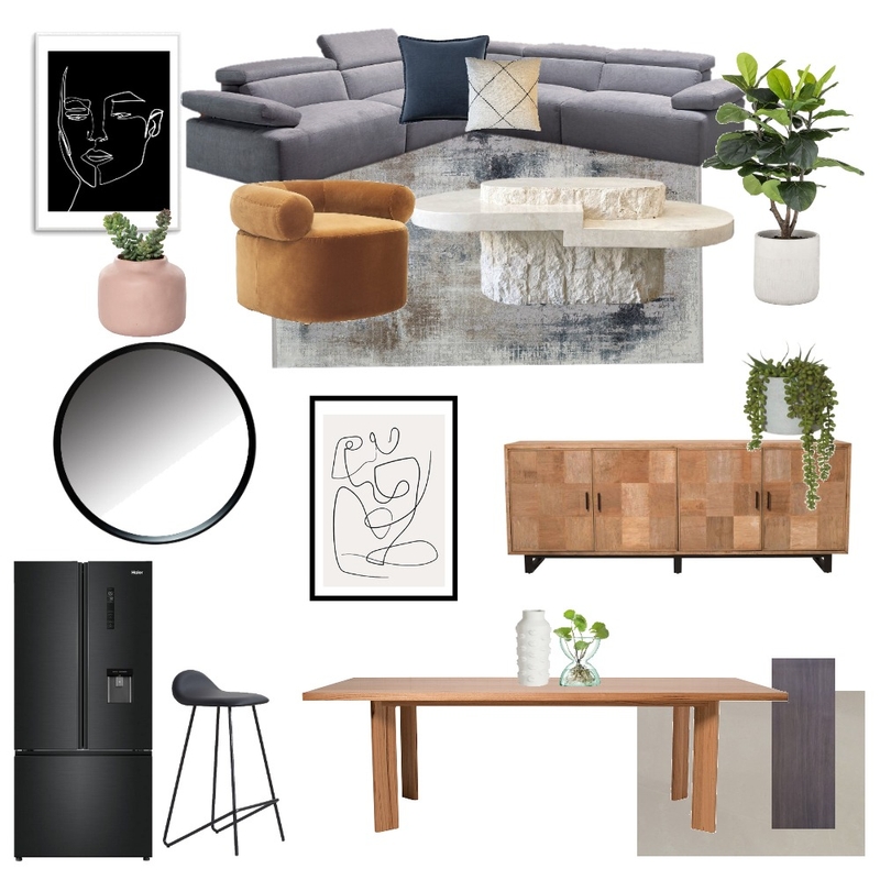 living room Mood Board by Beckatherine on Style Sourcebook