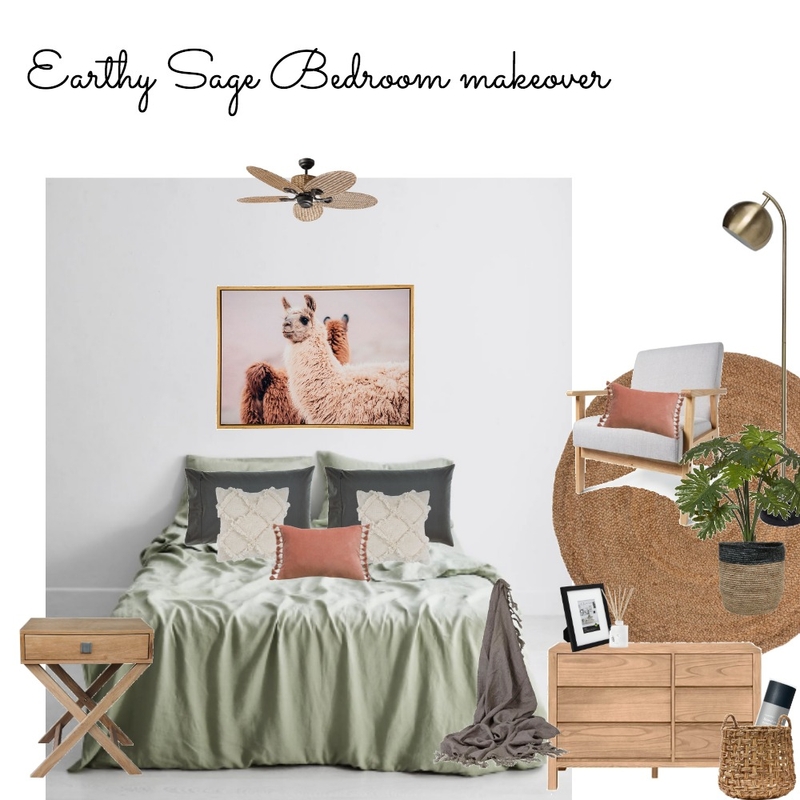Sage & earthy bedroom Mood Board by Selah Interiors on Style Sourcebook