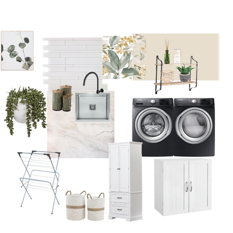 Laundry Mood Board by Amethyst92 on Style Sourcebook