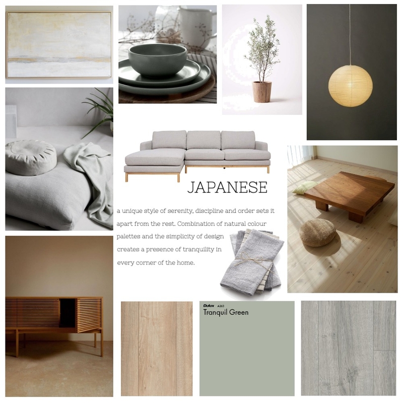 IDI - Japanese Mood Board by Vincent .L on Style Sourcebook