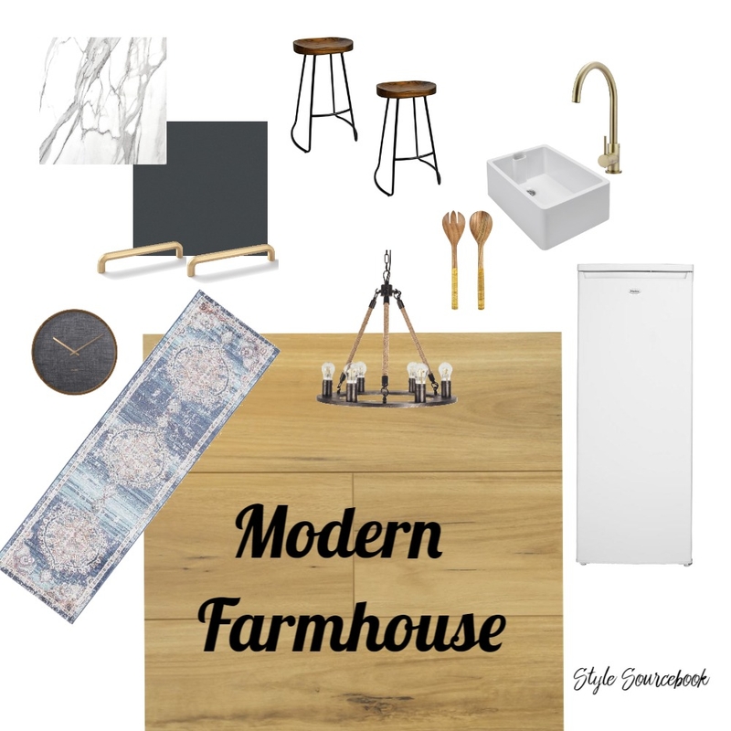 Modern Farmhouse Mood Board by alicegumbley on Style Sourcebook