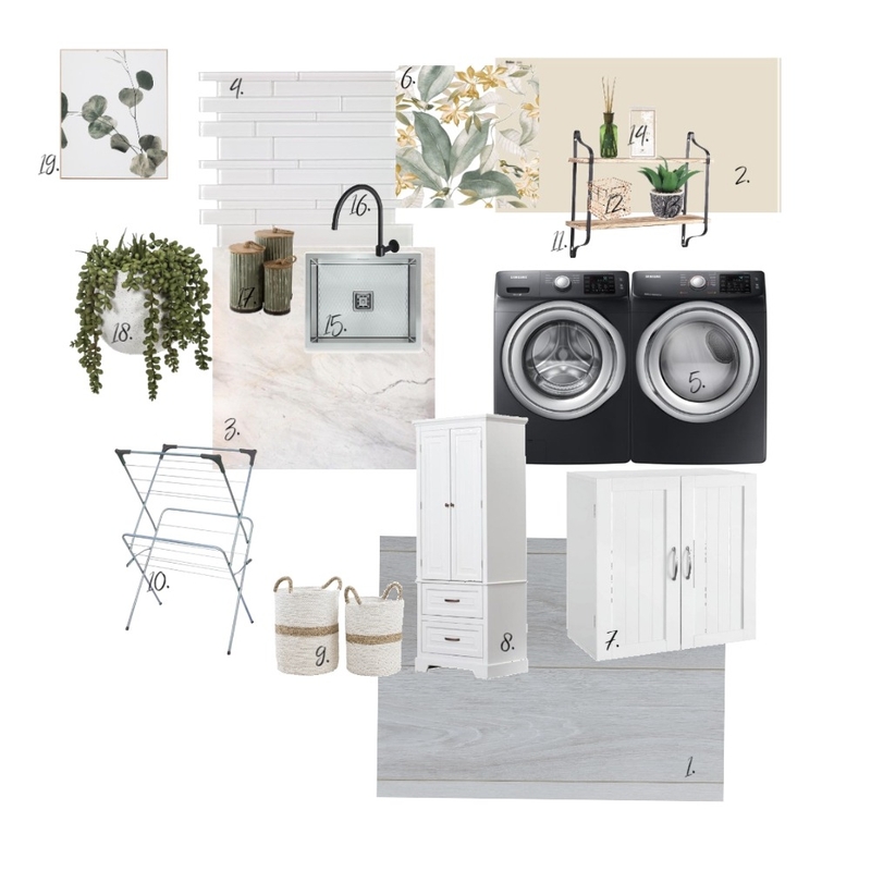 Laundry0.1 Mood Board by Amethyst92 on Style Sourcebook