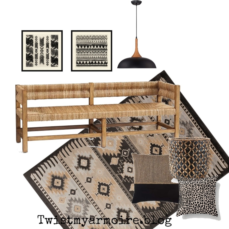 Entry Runner Mood Board by Twist My Armoire on Style Sourcebook