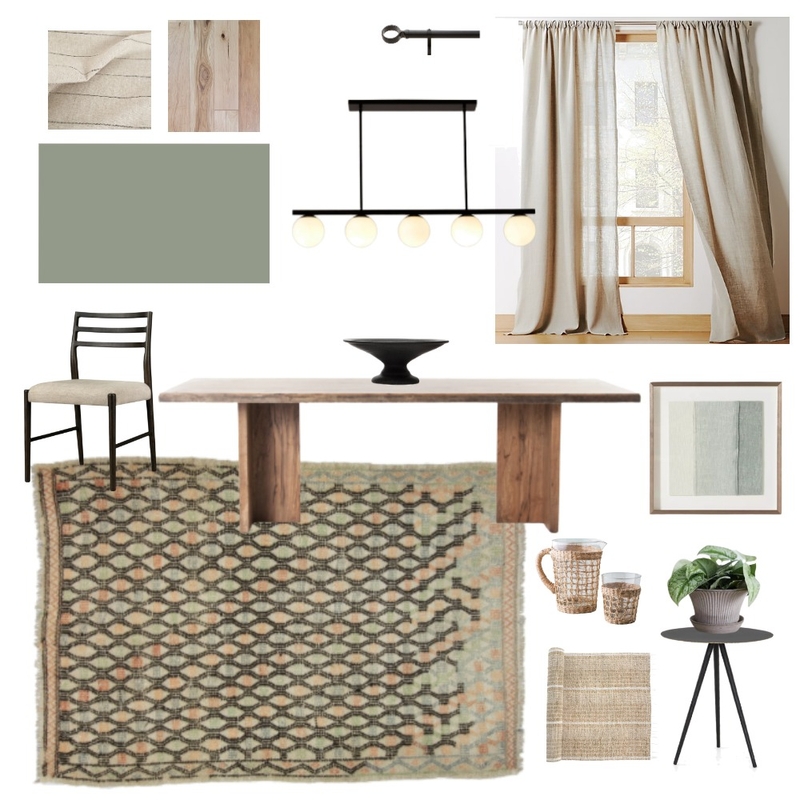 Sample Board Dining Room Mood Board by cborcharding on Style Sourcebook