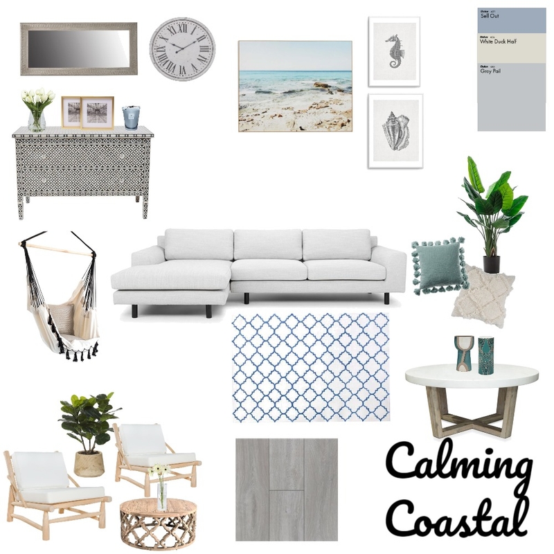 Calming coastal Mood Board by Skye Vosloo on Style Sourcebook
