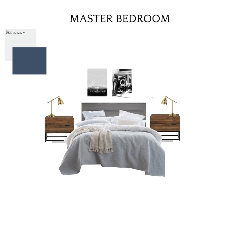 7. MASTER BEDROOM Mood Board by Organised Design by Carla on Style Sourcebook